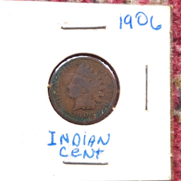 Lot of 8 Indian Head Cents from 1900 -1907 - Picture 14 of 16